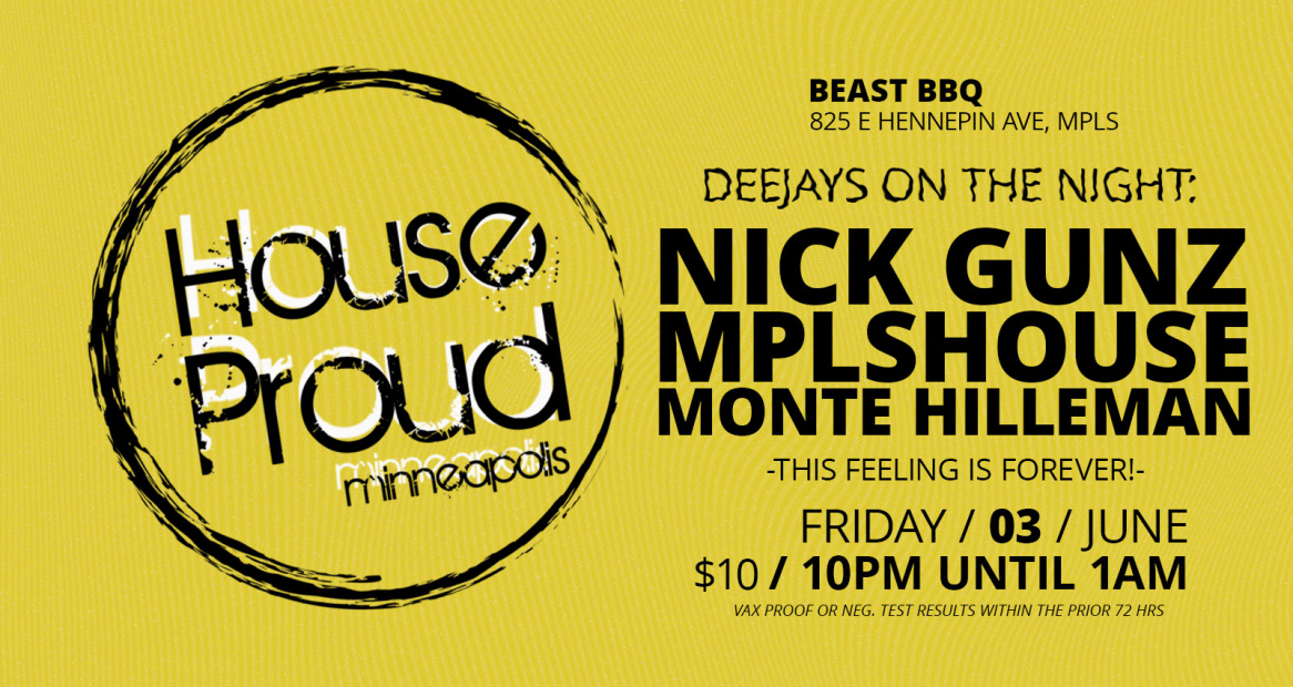 House Proud, June Party!