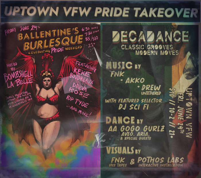 BALLENTINE'S BURLESQUE & DECADANCE - PRIDE TAKEOVER