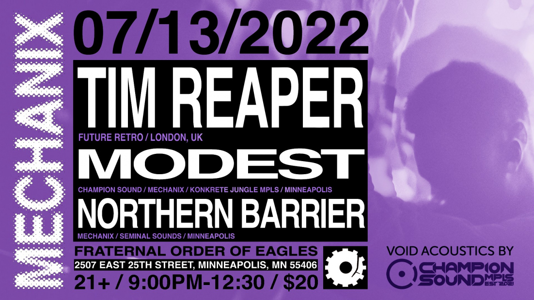 Mechanix Presents: Tim Reaper (UK)