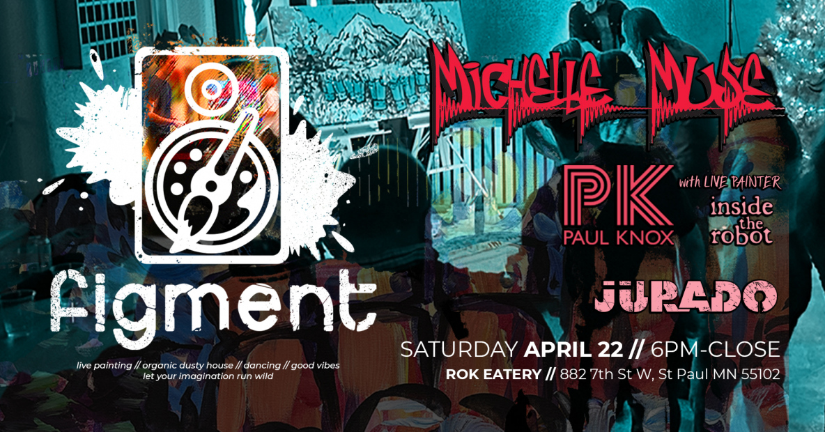 Figment | Live Painting & Organic Dusty House