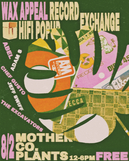 Wax Appeal Record Exchange 8/2