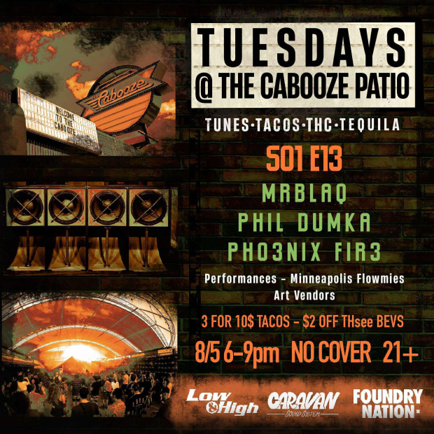 Taco Tuesdays @ The Cabooze Patio