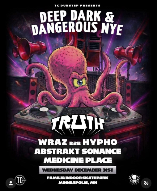 Deep Dark & Dangerous NYE Minneapolis