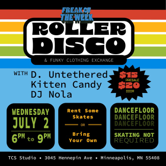 Roller Disco & Funky Clothing Swap