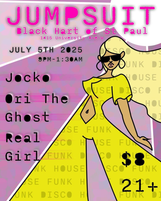 JUMPSUIT - JOCKO, ORI THE GHOST, REAL GIRL