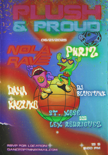 PLUSH AND PROUD (A Modern Electronic Paradise Garage Tribute)