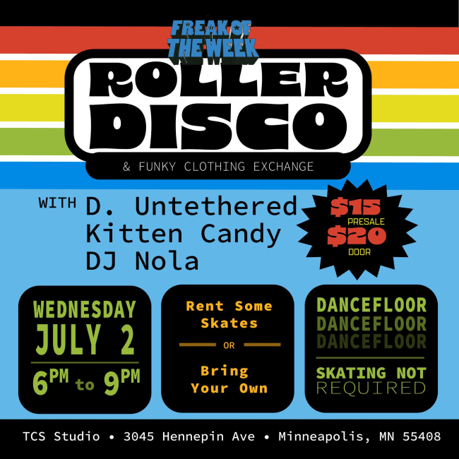Roller Disco & Funky Clothing Swap
