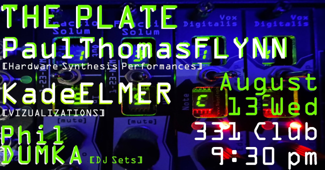 The Plate / Paul Thomas Flynn / Kade Elmer / Phil Dumka 