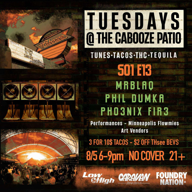 Taco Tuesdays @ The Cabooze Patio