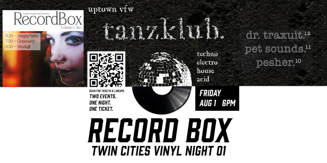 Record Box: An Early Evening Vinyl Experience • tanzklub.