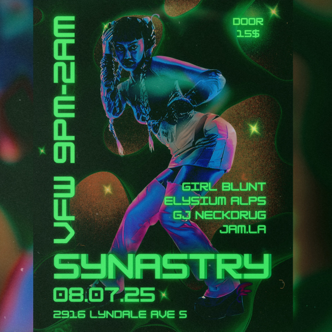 SYNASTRY: girlblunt • GJ neckdrug • elysium alps • jam.la